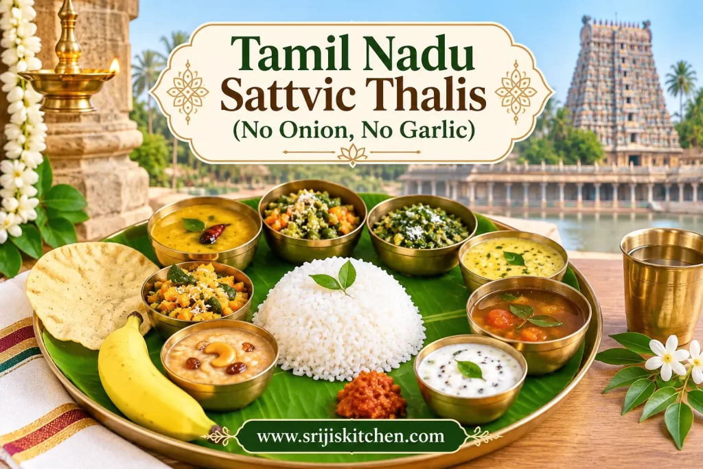Tamil Nadu Sattvic Thalis (No Onion, No Garlic)
